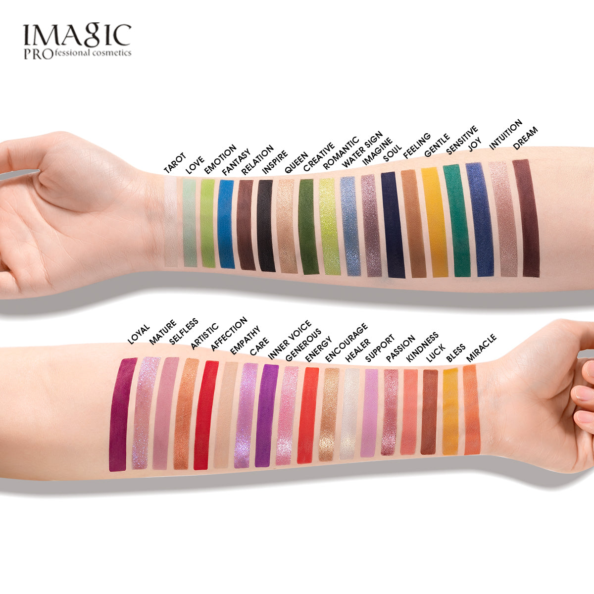 IMAGIC 36 COLOR CHALICE EYESHADOW PALETTE (EY-335)