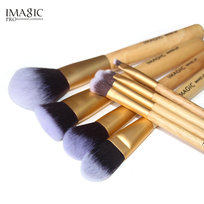 IMAGIC 8 PCS BRUSH SET WITH ZIPPER BAG