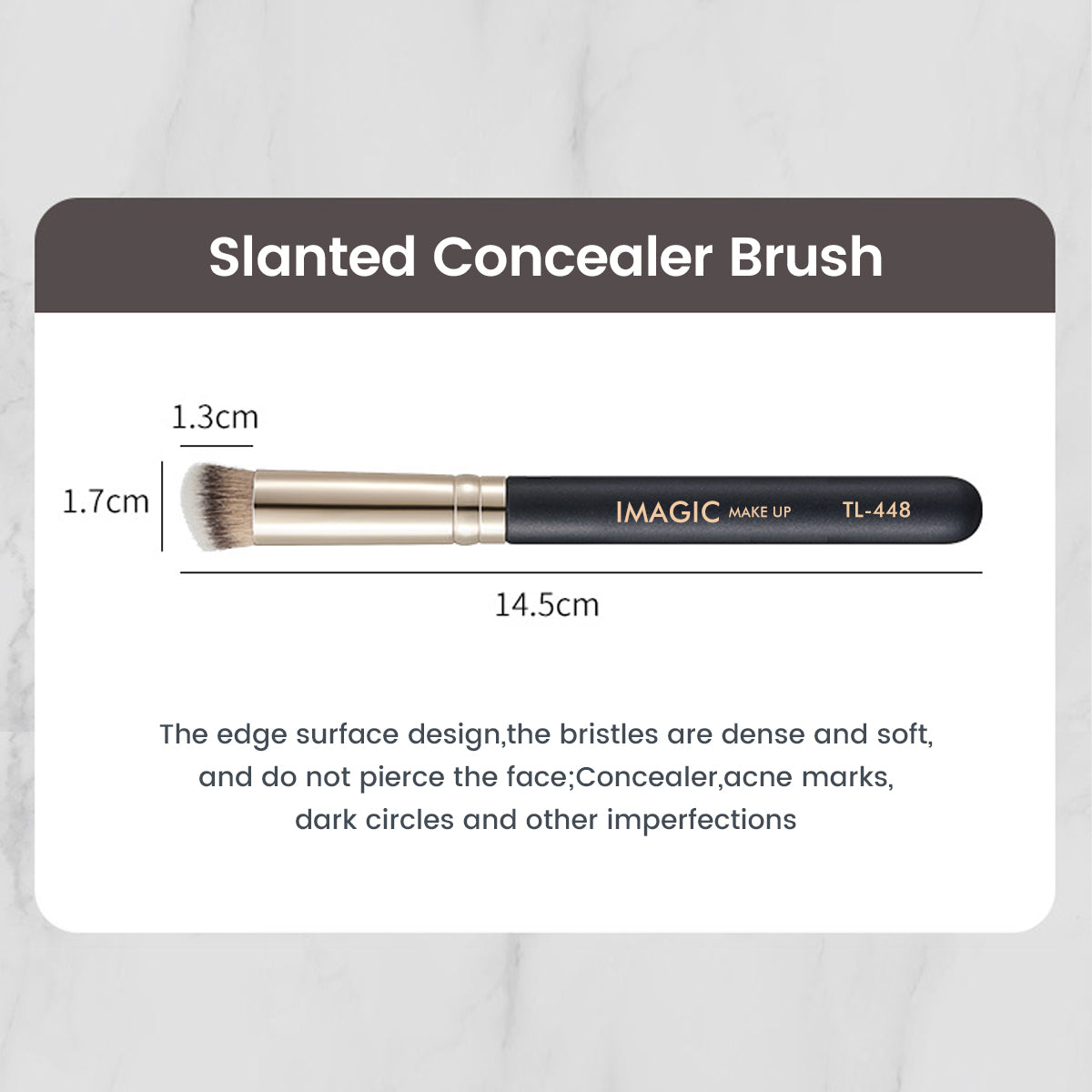 IMAGIC SLANTED CONCEALER BRUSH (448-1)