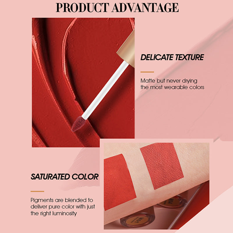 IMAGIC 5 PCS VELVET MATTE LIP GLAZE SET (LP-214)