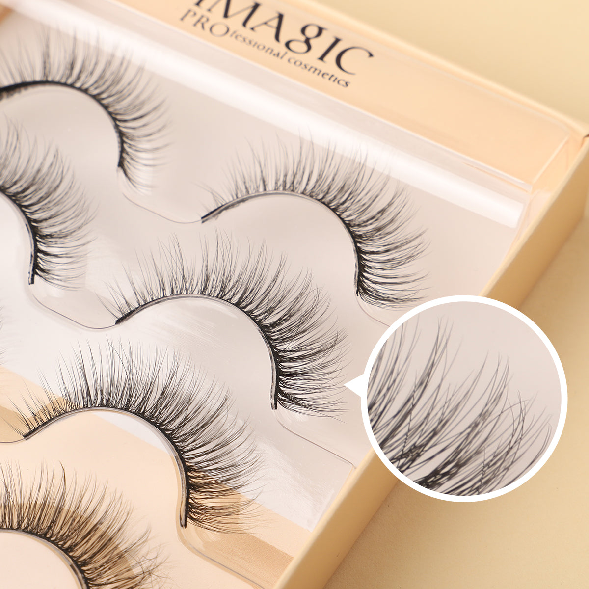 IMAGIC 5 PAIRS OF 3D FIBER EYELASHES