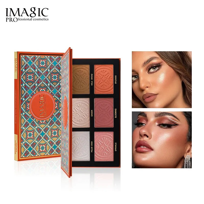 IMAGIC 6 COLOR COMPREHENSIVE FACE PALETTE (FA-144)