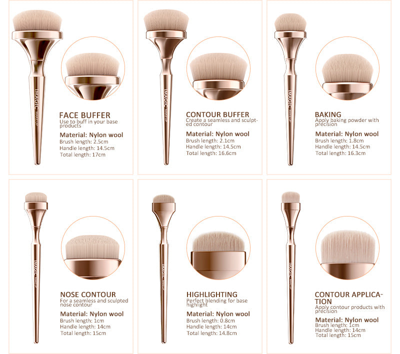 IMAGIC 9 PCS BRUSH SET