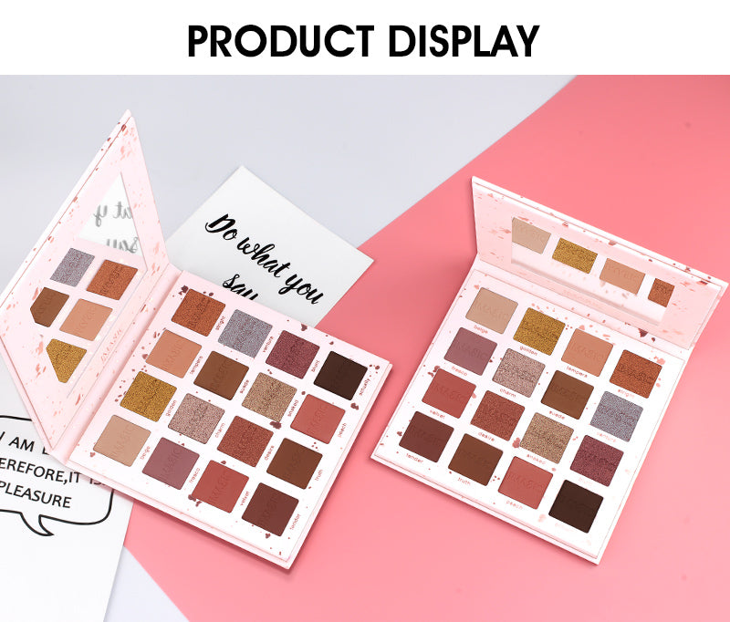 IMAGIC 16 COLOR PINK POP EYESHADOW PALETTE (EY-327)