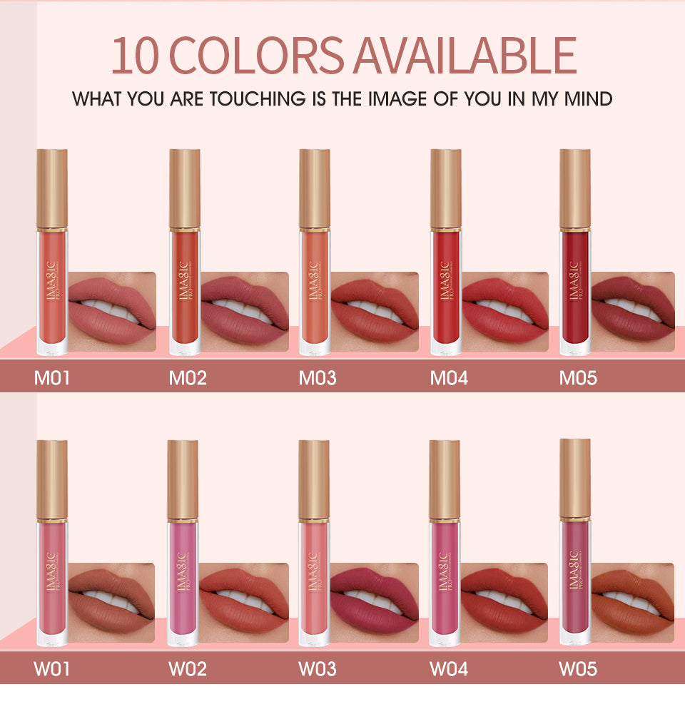 IMAGIC 5 PCS VELVET MATTE LIP GLAZE SET (LP-214)