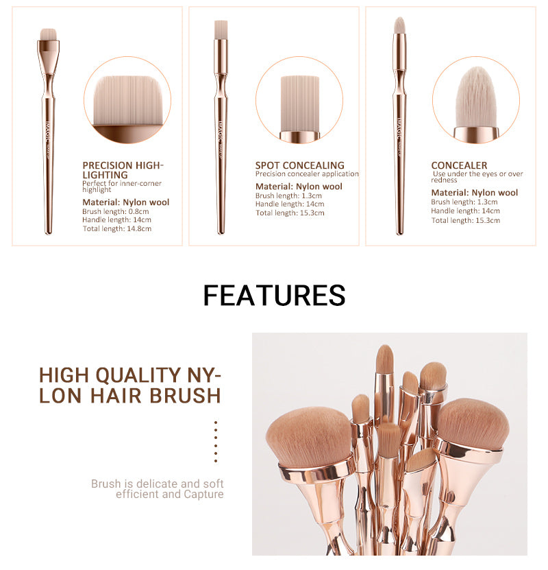 IMAGIC 9 PCS BRUSH SET