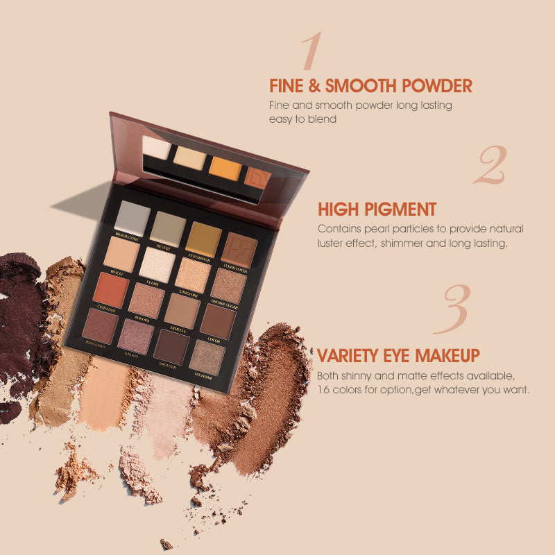 IMAGIC STAR TEMPTATION 16 COLOR EYESHADOW PALETTE (EY-341)