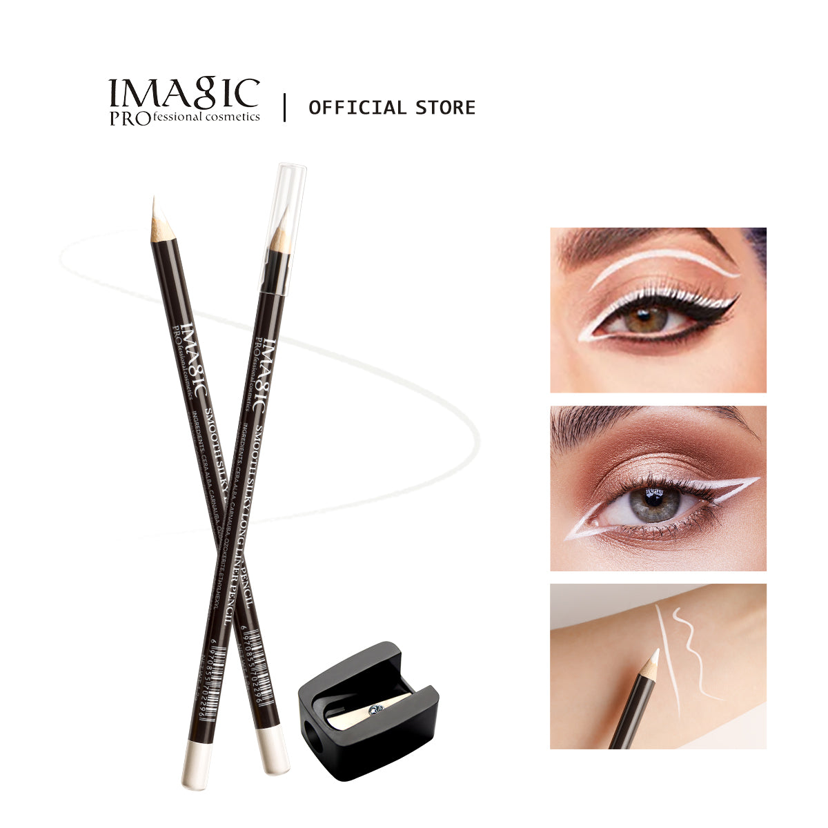 IMAGIC WOOD HANDLE EYELINER PENCIL (EY-346)