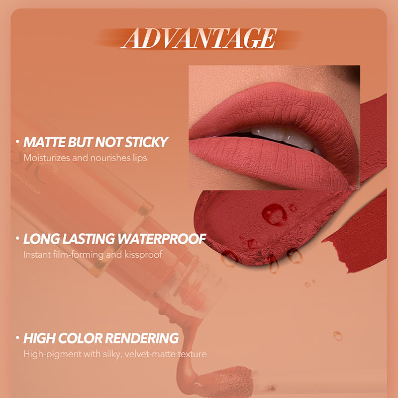IMAGIC 5 PCS VELVET MATTE LIP GLAZE SET (LP-214)