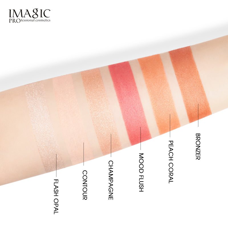 IMAGIC HIGHLIGHTER, BLUSH AND CONTOUR PALETTE (FA-126)