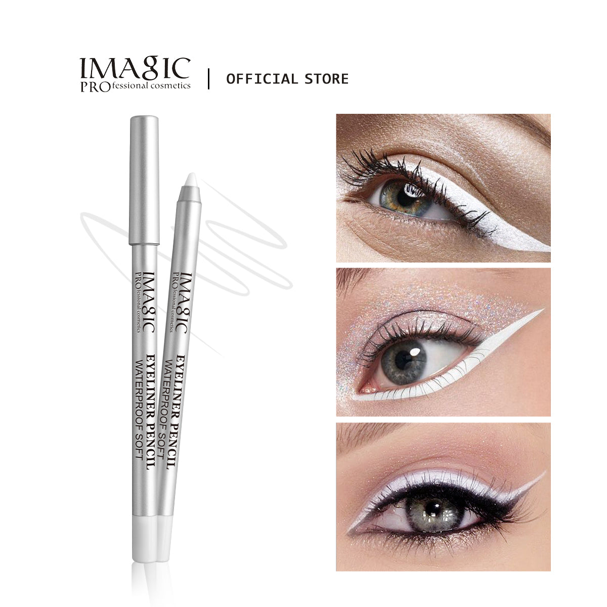 IMAGIC WHITE EYELINER PENCIL (EY-348)