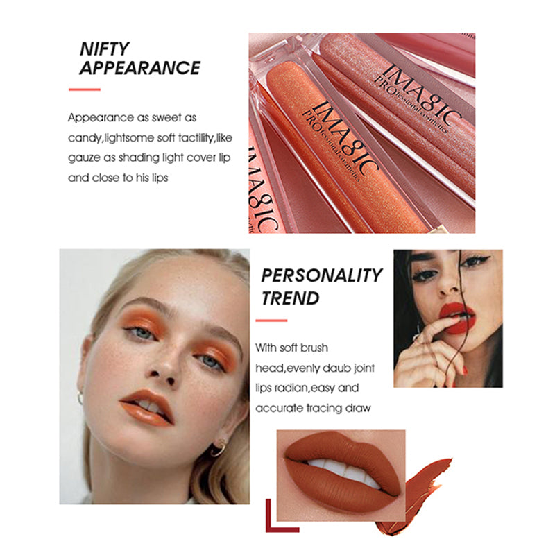IMAGIC PEARLSCENT AND MATTE LIQUID LIP GLAZE (LP-212)