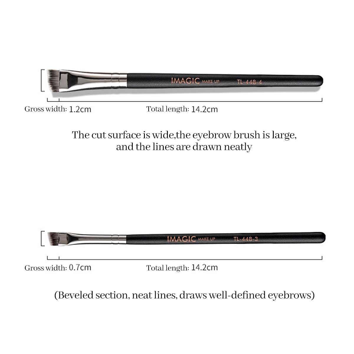 IMAGIC EYELINER BRUSH (448-3 & 4)