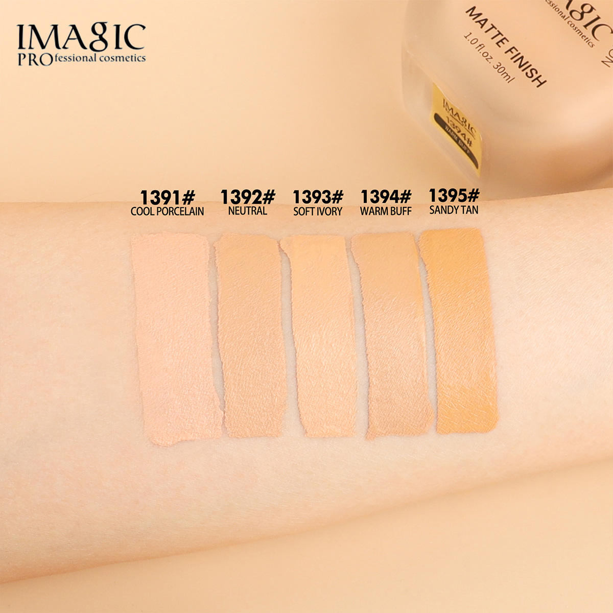 IMAGIC LONG WEAR FOUNDATION MATTE FINISH (FA 139)