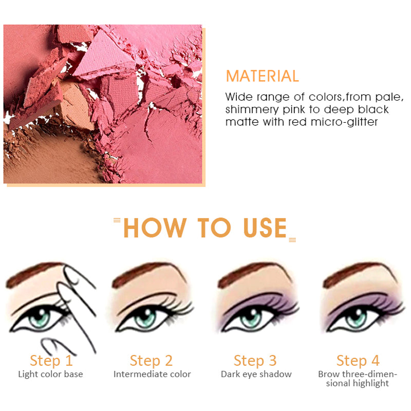 IMAGIC HERIAM 35 COLOR EYESHADOW PALETTE (EY-325)