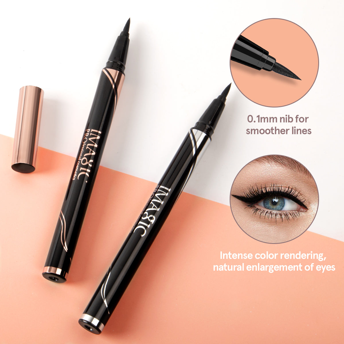 IMAGIC NEW WATERPROOF LIQUID EYELINER (EY-338)
