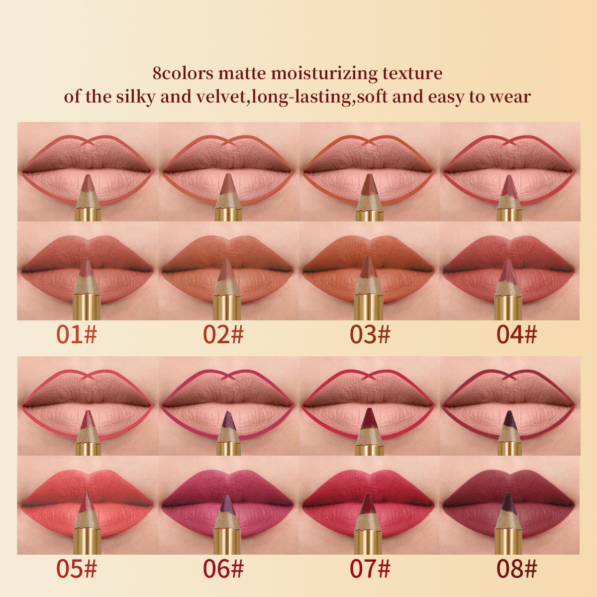IMAGIC 8 PCS LIP LINER KIT (LP-210)