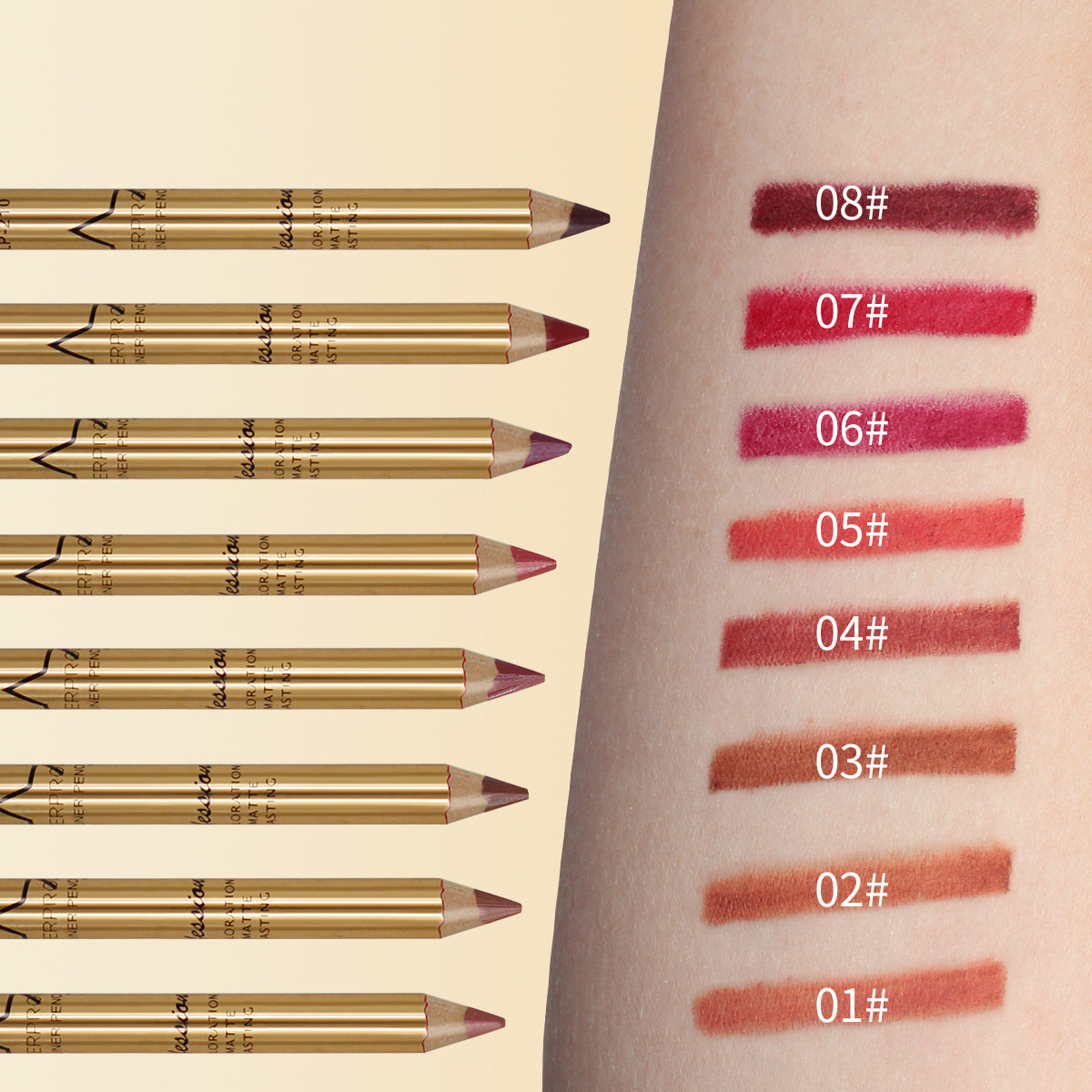IMAGIC 8 PCS LIP LINER KIT (LP-210)