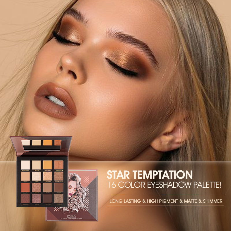 IMAGIC STAR TEMPTATION 16 COLOR EYESHADOW PALETTE (EY-341)