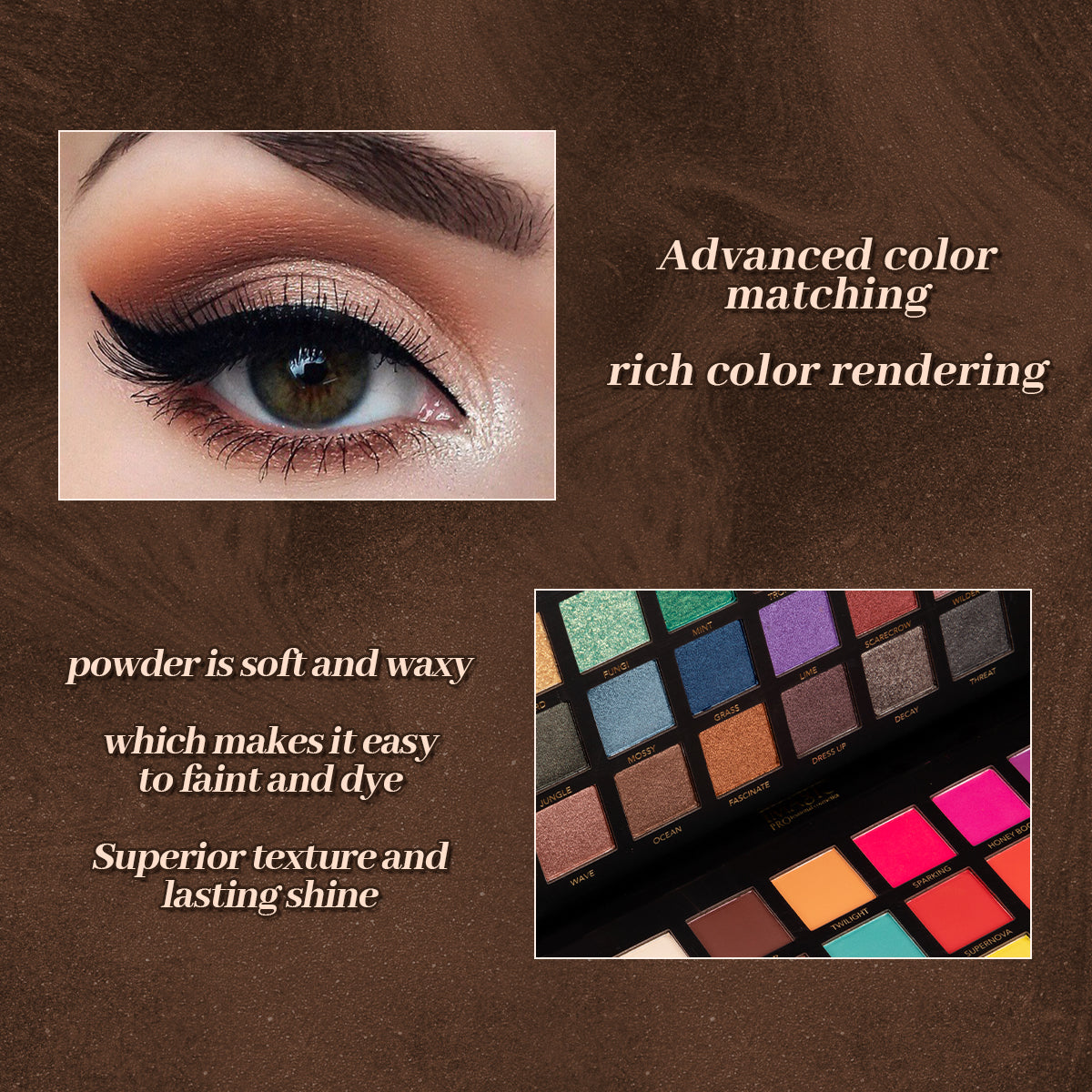 IMAGIC 48 COLOR EYESHADOW PALETTE (EY-345)