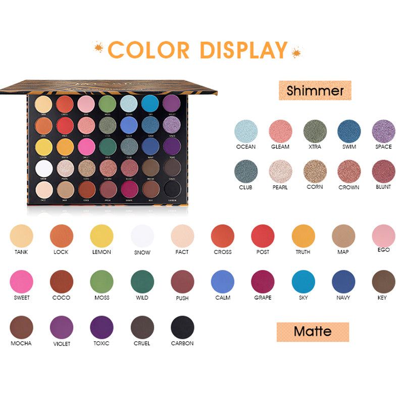 IMAGIC 35 COLOR EYESHADOW PALETTE (EY-324)